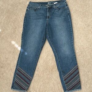 Style & Co Curvy Ankle Jeans